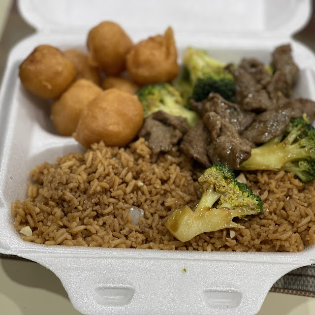 Beef w Broccoli Combo