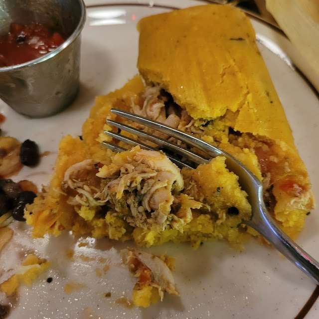 Chicken Tinga Tamale