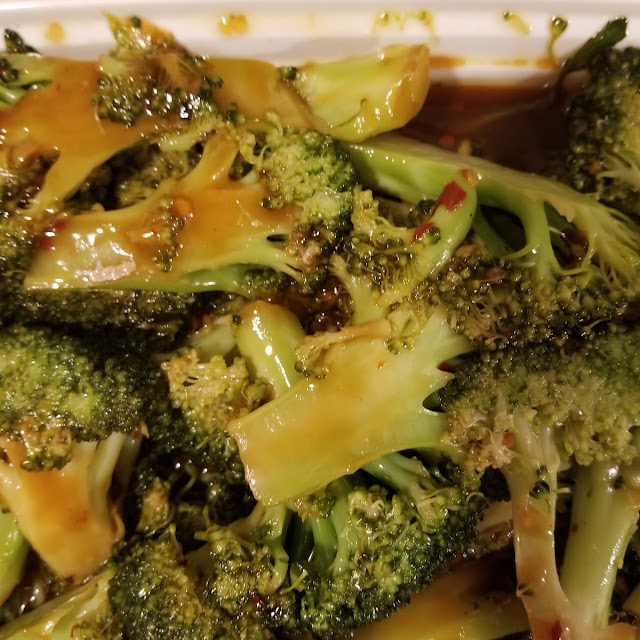 Broccoli with Brown Sauce