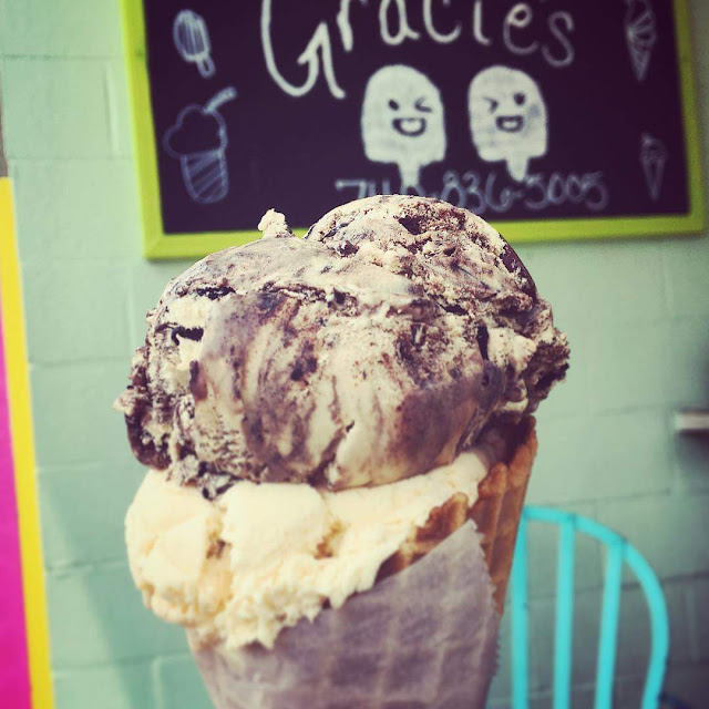 Medium Cone Buckeye Classic and Cookie Dough