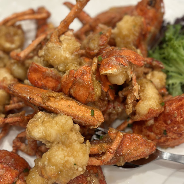 Stir Fried Lobsters in Maggi Sauce