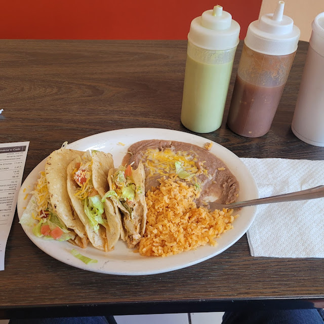 Chicken Taco Plate
