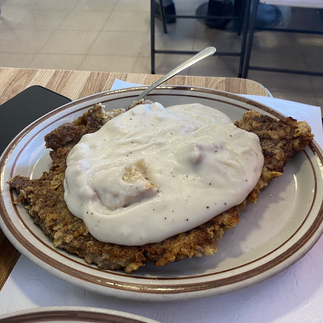Chicken Fried Steak and Eggs