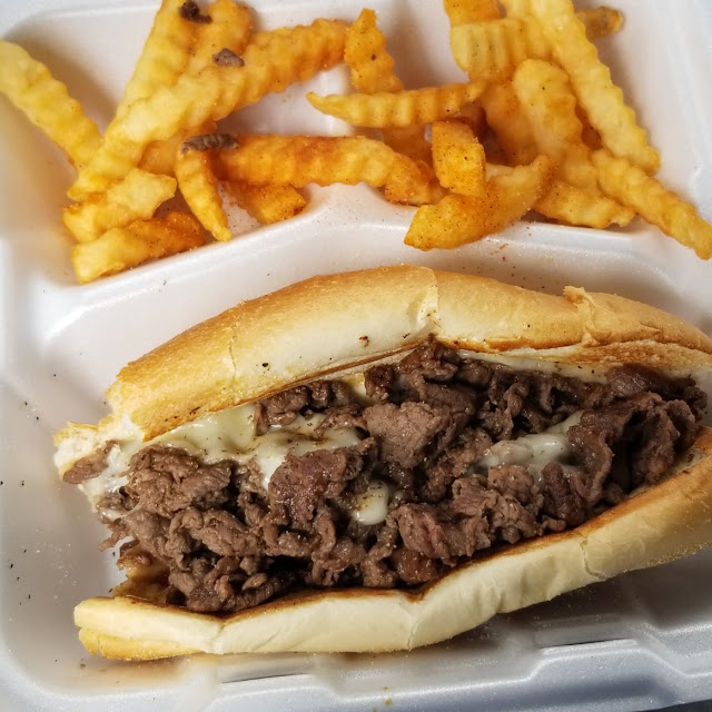 Cheesesteak with French Fries