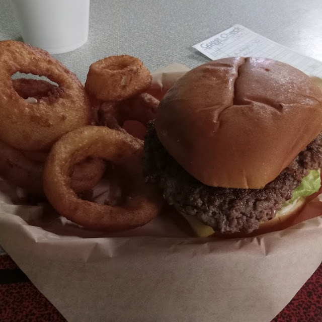 Hamburger and Fries