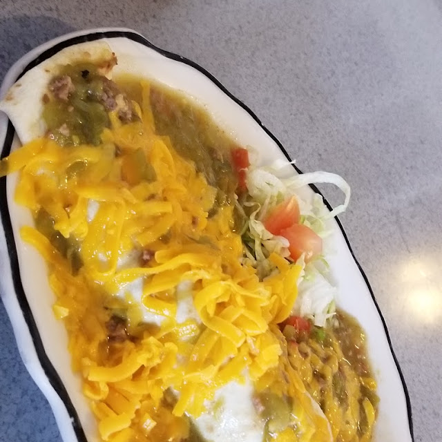 Combo Burrito Plate