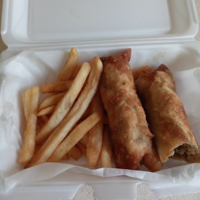 Cheesesteak Eggroll and Cornbeef Eggroll