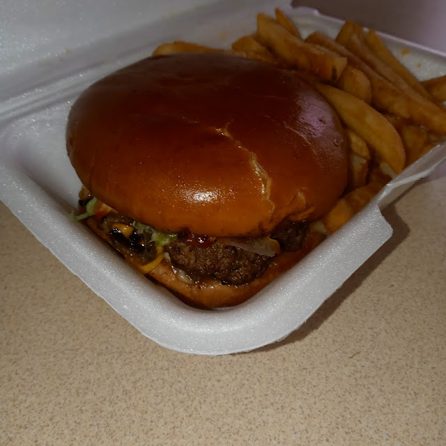 Double Cheeseburger w the Works