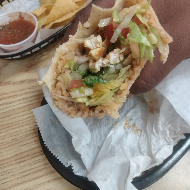 Chicken Burrito