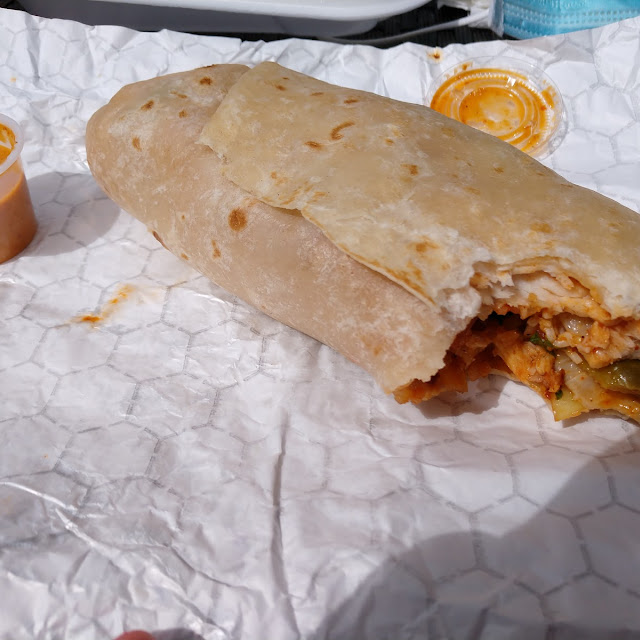 Spicy Fish Burrito