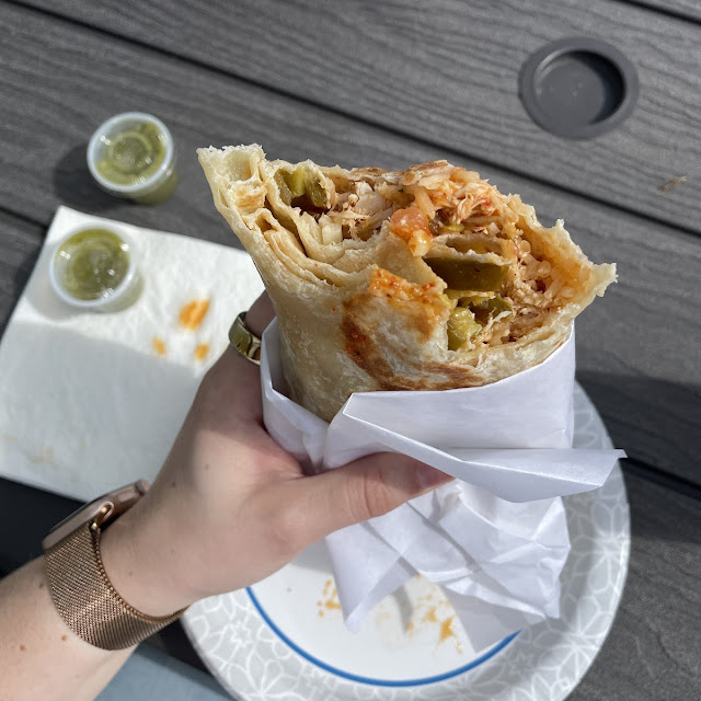 Spicy Burrito with Chicken