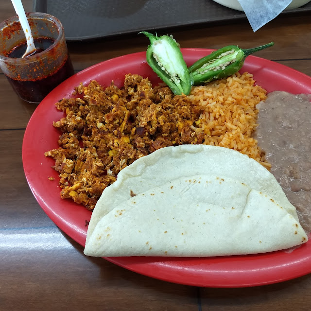 Huevos Con Chorizo