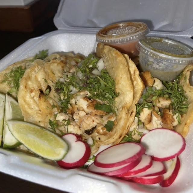 Pollo Asado Tacos