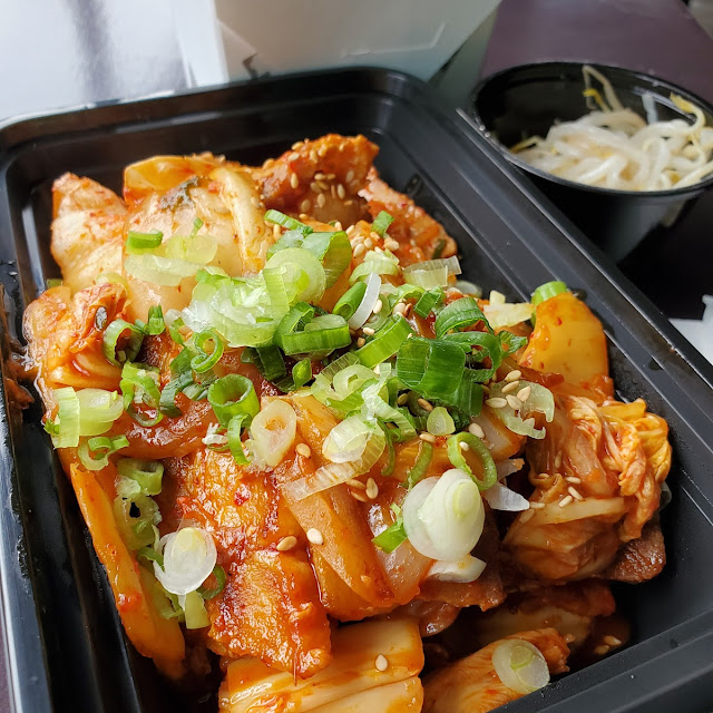 Kimchi Pork Belly Plate