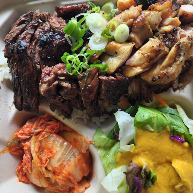 Beef &Chicken Combo Plate