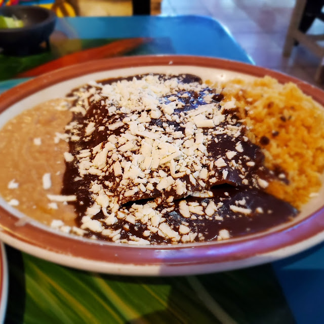 Enchiladas Mole Poblano