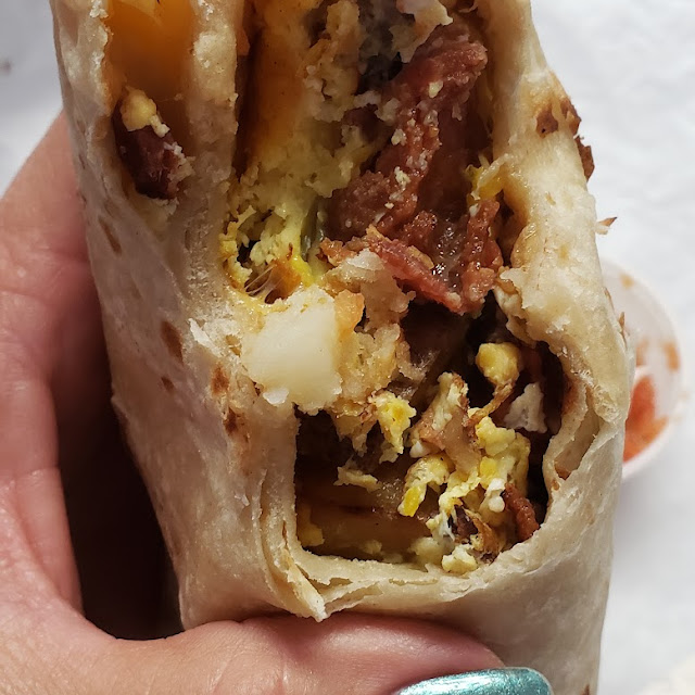 California Breakfast Burrito