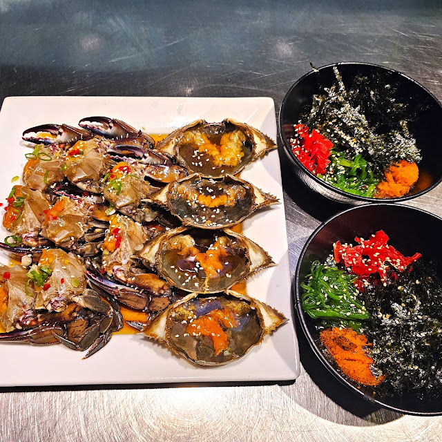 Yangyum Jurdahn Gaejang Spicy Larinated Fresh Raw Crabs
