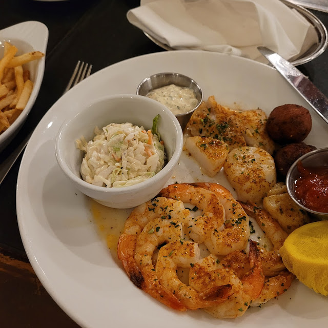 5 Broiled Seafood Platter