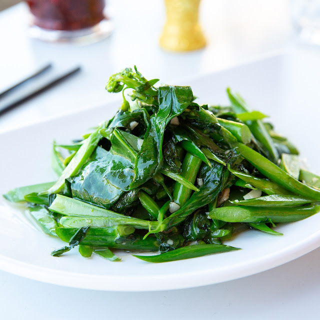 Pan-Fried Chinese Broccoli with Garlic