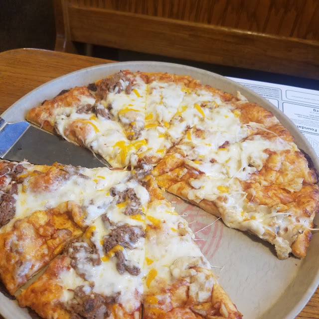 Sad BBQ Chicken Pizza