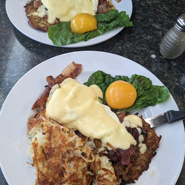 Potato Pancakes Benedict