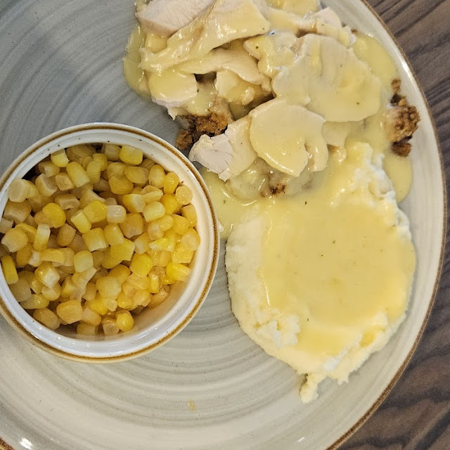 Turkey Special Turkey Mashed Potatoes Corn