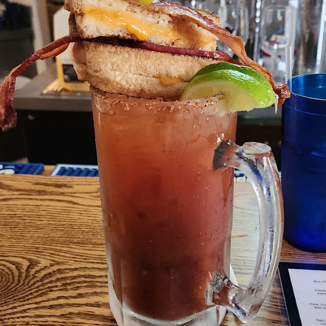Bloody Mary Grilled Cheese