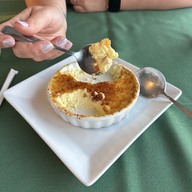 Tues-Sat 11-2 Pomnes Fritas Creme Brulee