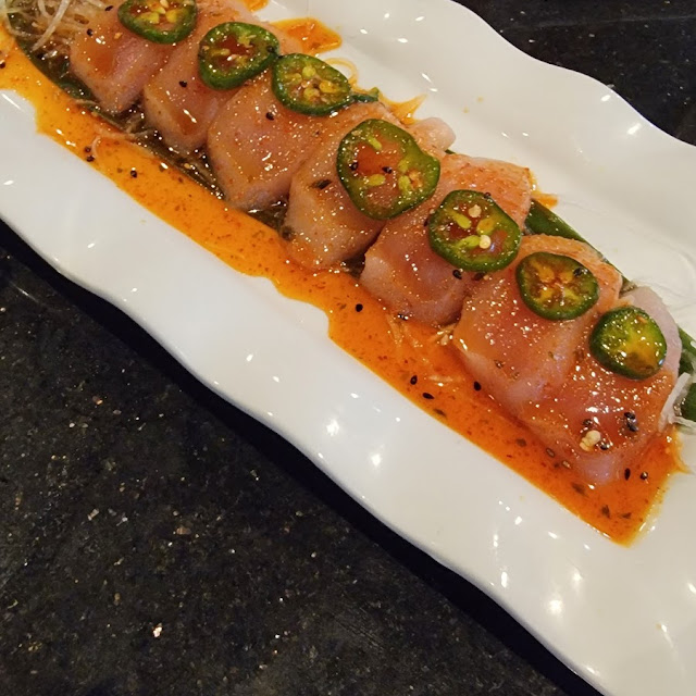 Pepperfin Tuna Sashimi Appetizer