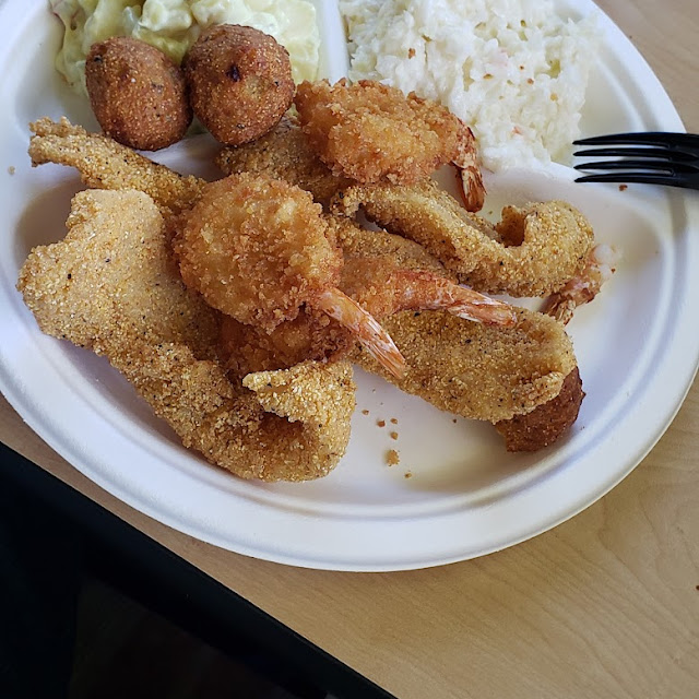 Fried Fish and Shrimp Combo