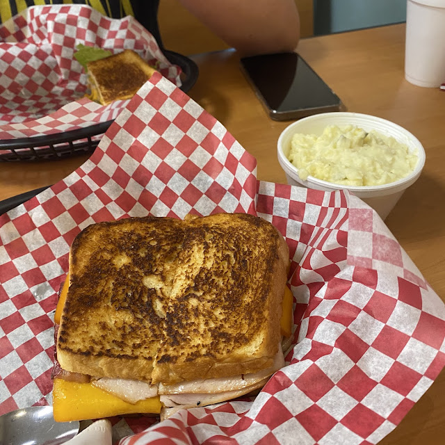 Smoked Cheddar Ham and Cheese Sandwich