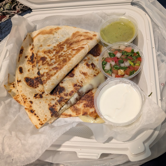 Asada Super Quesadilla