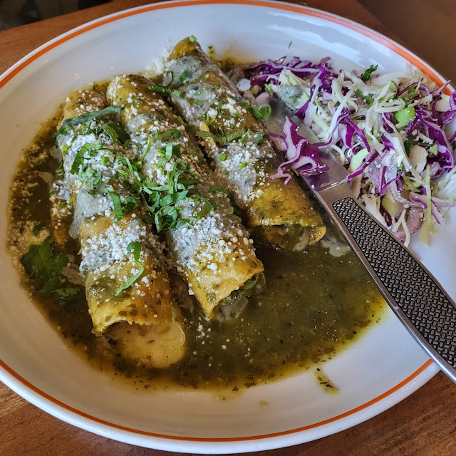 Mushroom Taquitos