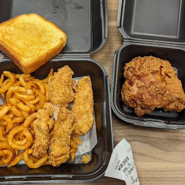 2 Combo and a Chicken Thigh