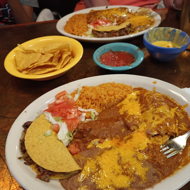 Beef Enchiladas Plate