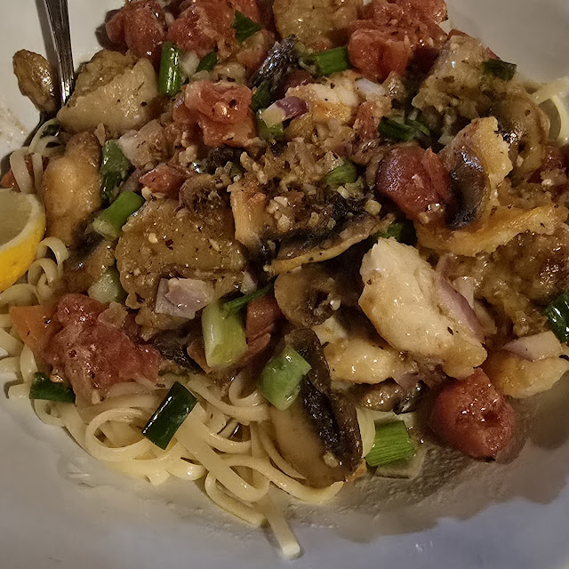 Seafood Scampi