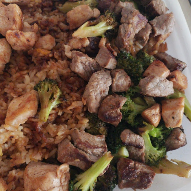 Steak and Chicken