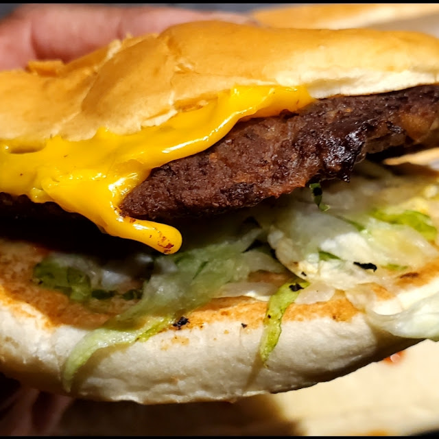 Extra Well Done Cheeseburger with Extra Cheese