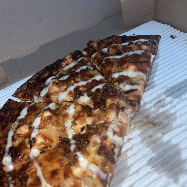 Thin Crust BBQ Chicken Pizza