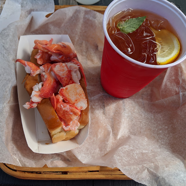 Lobster Roll with Drawn Butter