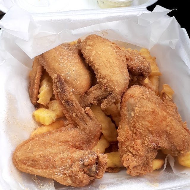 Whole Wings and Fries