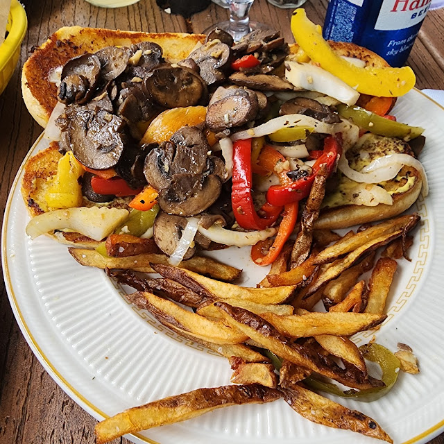 Mushroom Philly Sandwich