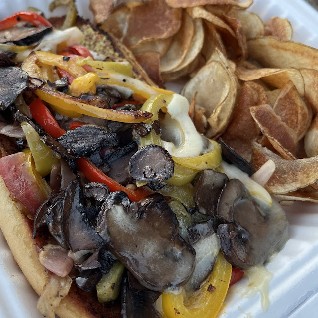 Veggie Philly Sandwich