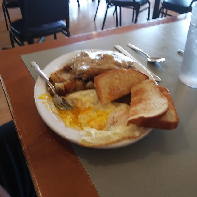 Chicken Fried Steak and Eggs