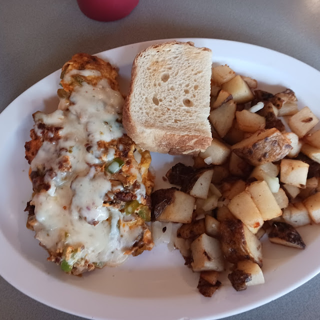 2 Egg Omelette Home Fries