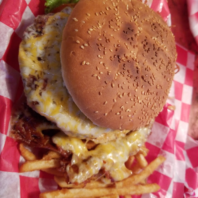 Fried Cheese Burger