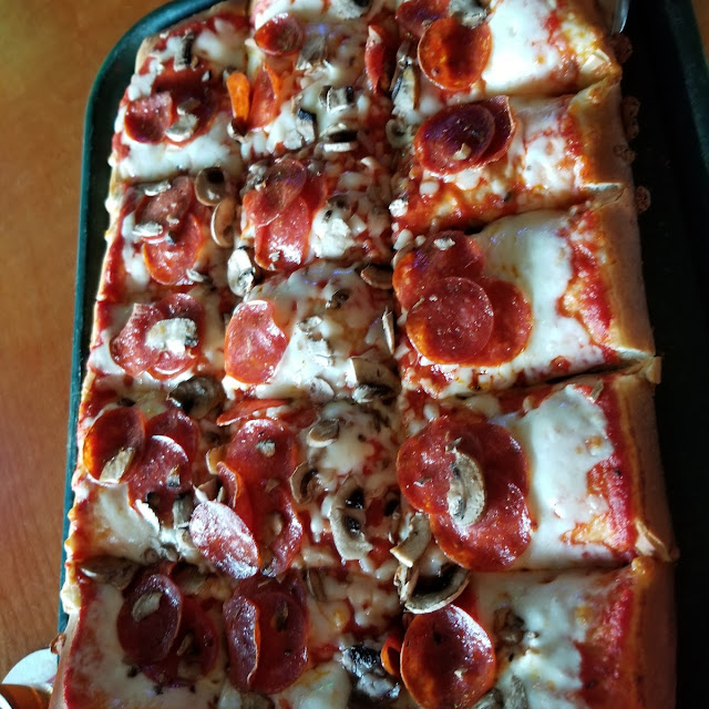 Pepperoni and Mushrooms