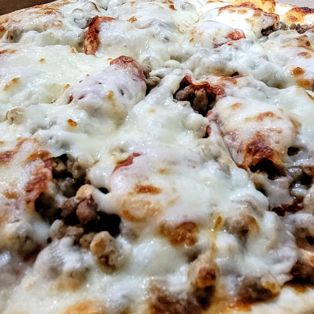 Meat Pizza Extra Cheese