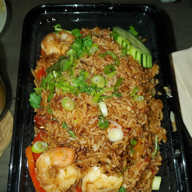 Spicy Shrimp Fried Rice